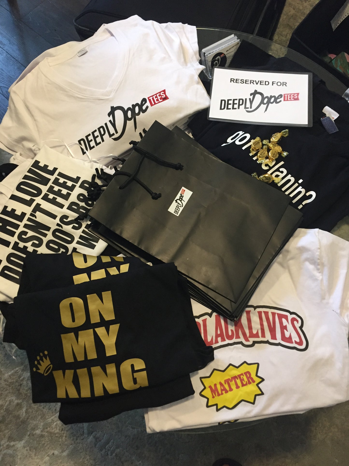 Summer White Tee (unisex loose fit)